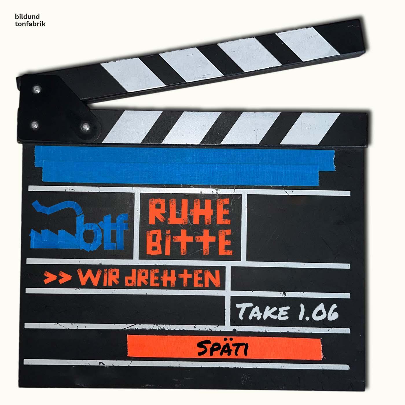 Ruhe bitte, wir drehten "Späti"!