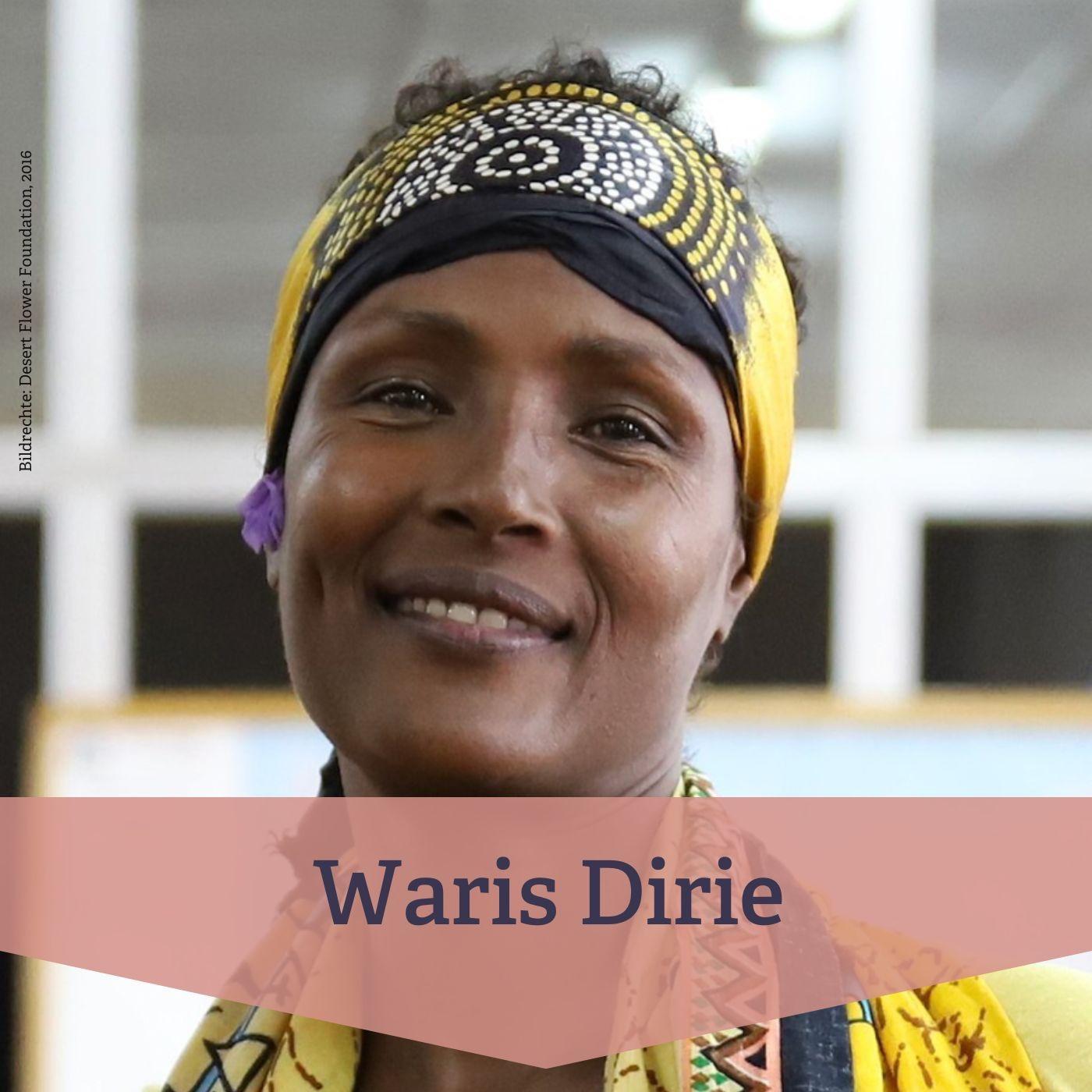 #95 Waris Dirie – Menschenrechtsaktivistin gegen weibliche Genitalverstümmelung episode artwork