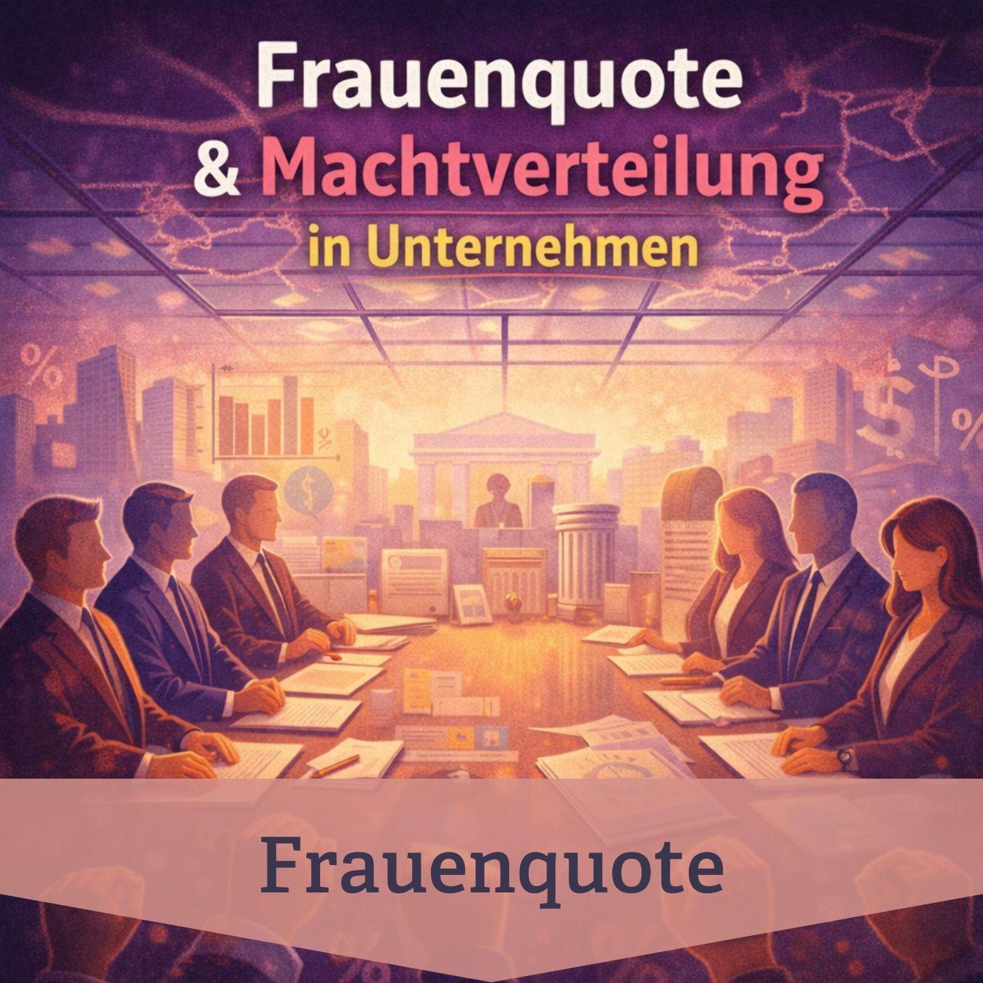#74 Frauenquote in Vorständen: Macht, Wirkung, Grenzen episode artwork
