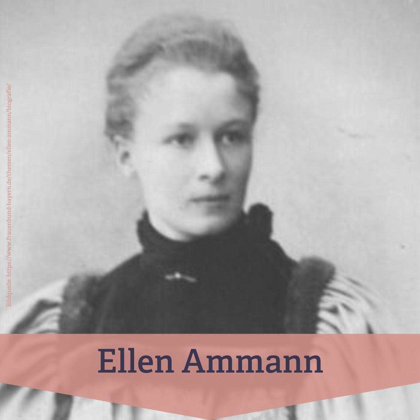 Ellen Ammann – Sozialpionierin und Widerstandskämpferin I Re-Listen vom Juni 2025 Ellen Ammann – Sozialpionierin und Widerstandskämpferin I Re-Listen vom Juni 2025