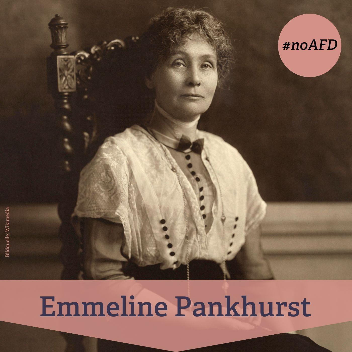 Emmeline Pankhurst - Schlüsselfigur der europäischen Frauenrechtsbewegung I Re-Listen vom Mai 2025 Emmeline Pankhurst - Schlüsselfigur der europäischen Frauenrechtsbewegung I Re-Listen vom Mai 2025