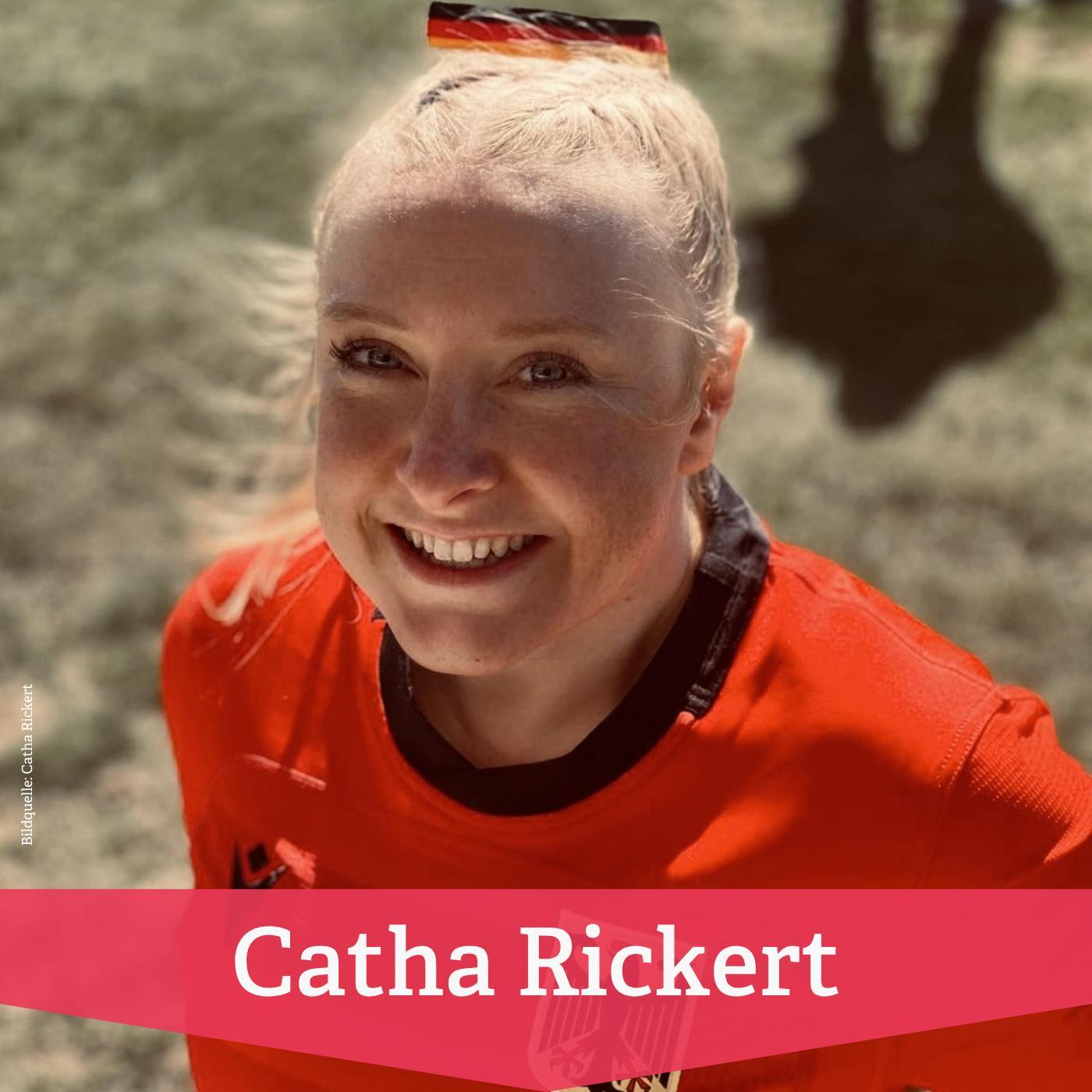 # 297 Catharina Rickel - Immer wieder aufstehen – Cathas Weg zurück ins Nationaltrikot episode artwork