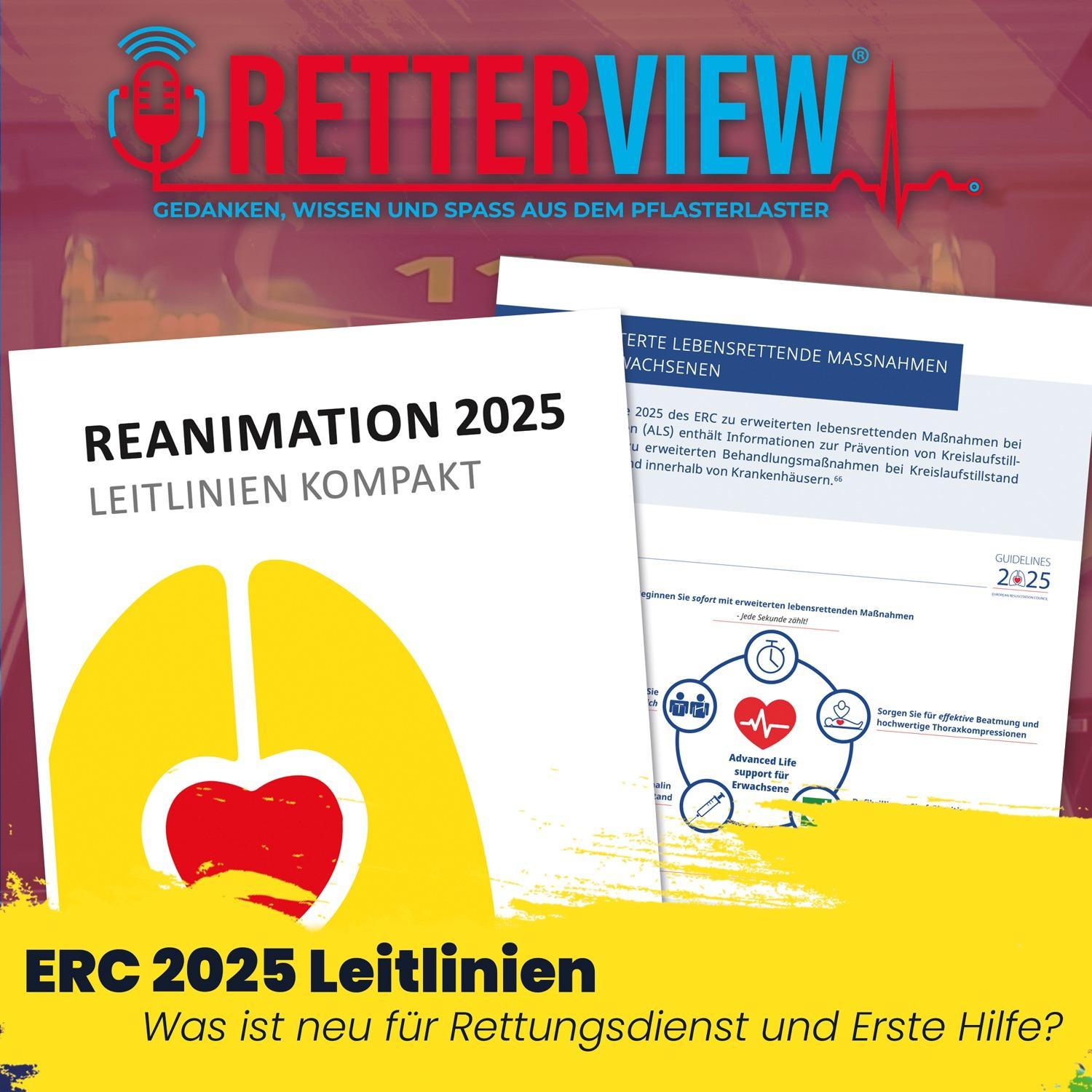 ERC 2025 Leitlinien – Was ist neu für Rettungsdienst und Erste Hilfe? ERC 2025 Leitlinien – Was ist neu für Rettungsdienst und Erste Hilfe?
