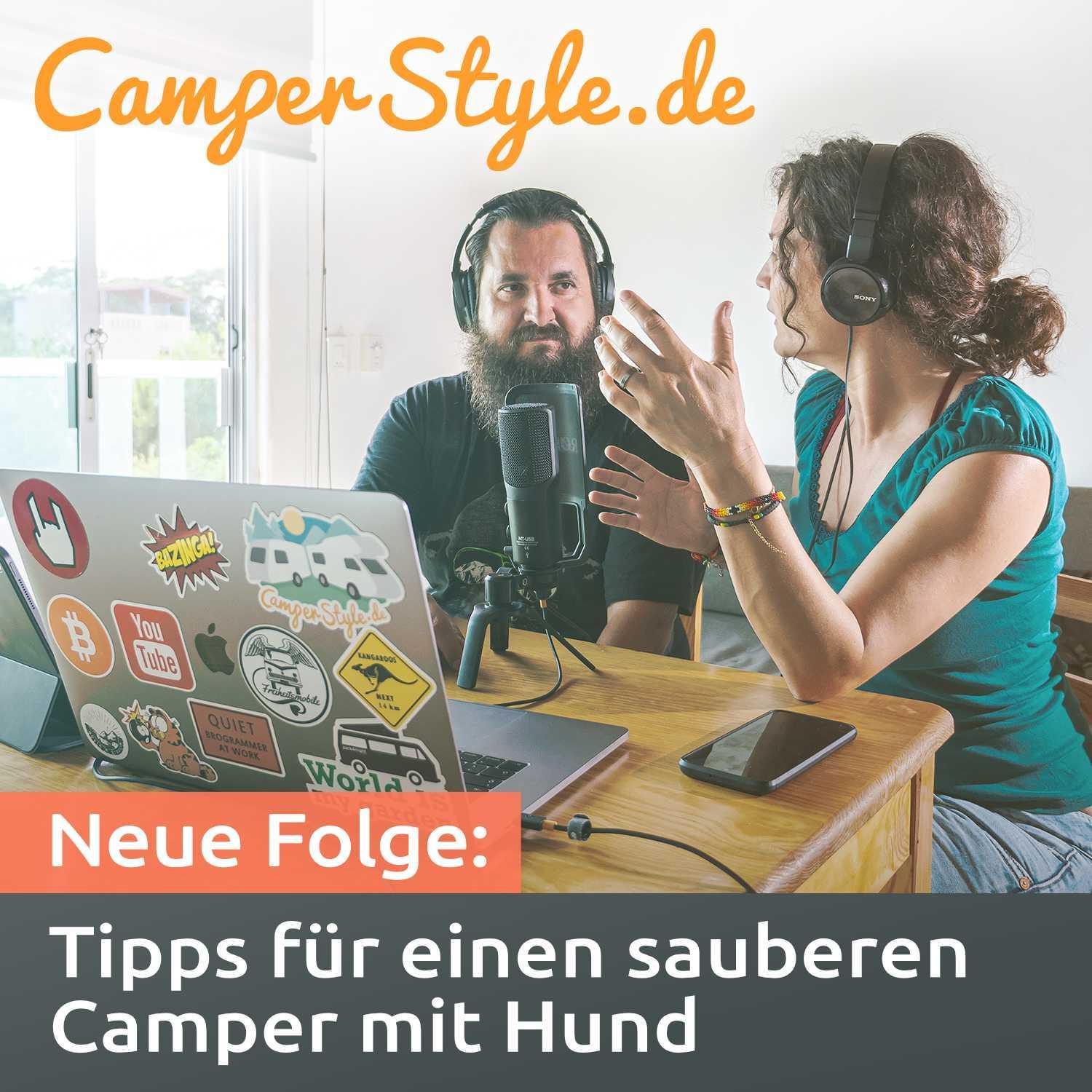 Tipps für einen sauberen Camper mit Hund