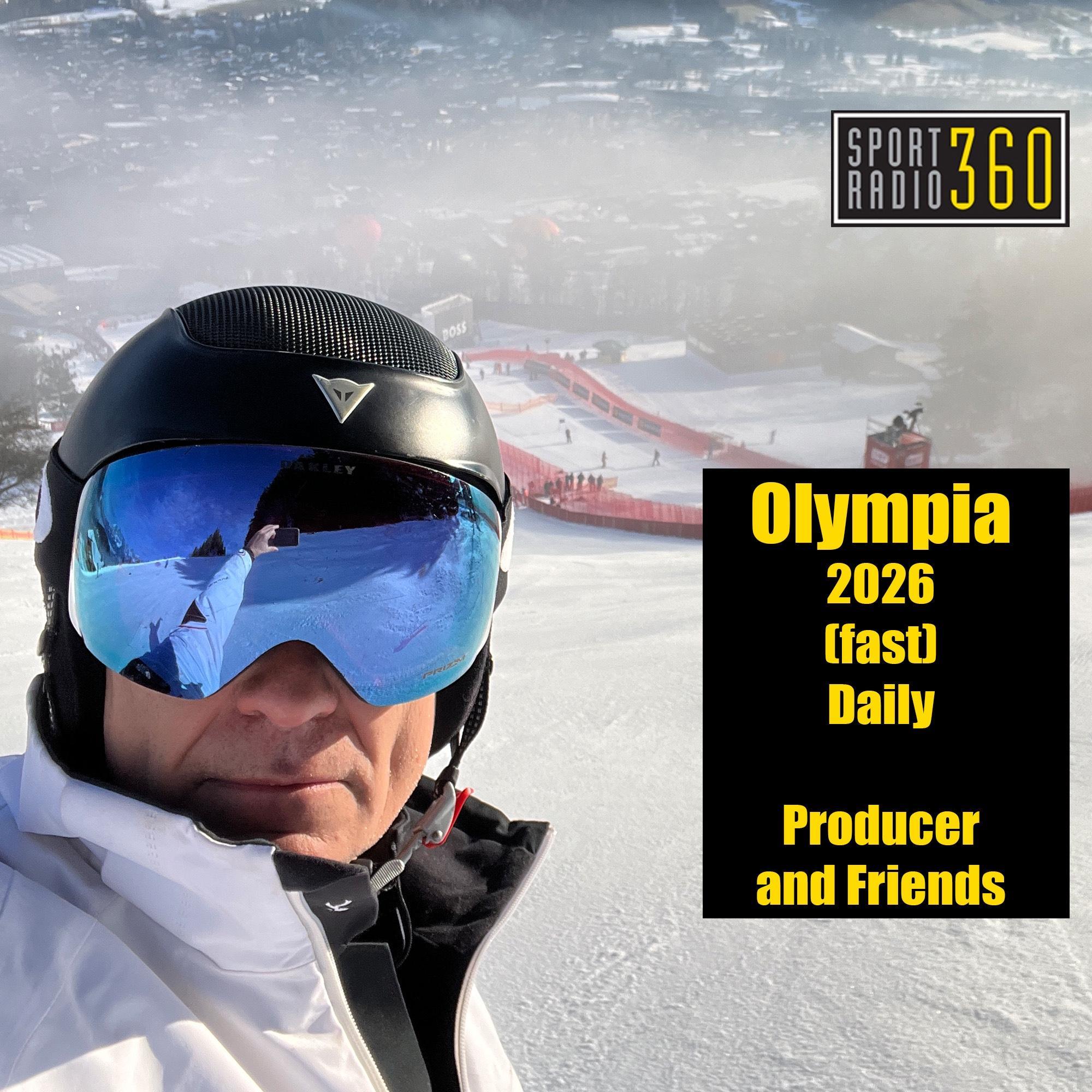 Olympia 2026 (fast) Daily - Tag 1 - Brasilien marschiert ein