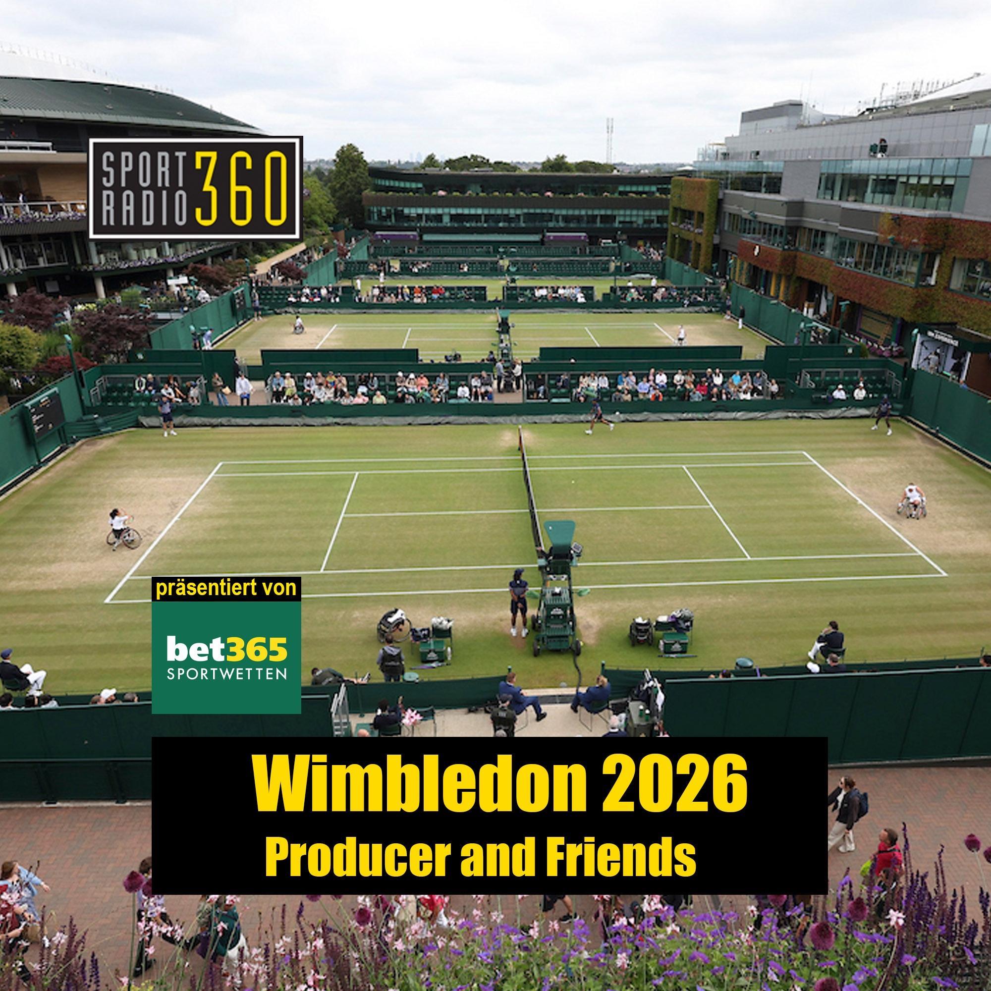 Wimbledon Daily 2026 - Day -01 - Media-Empfang, Potapova, und ein bisschen Meddy episode artwork