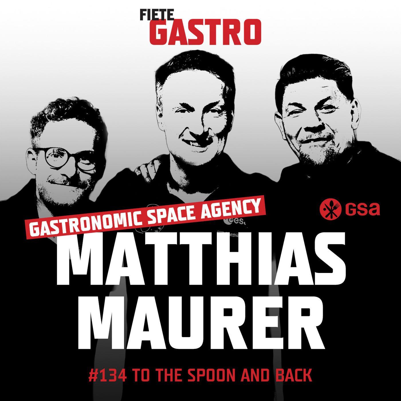 #134 To the spoon and back - mit Matthias Maurer episode artwork