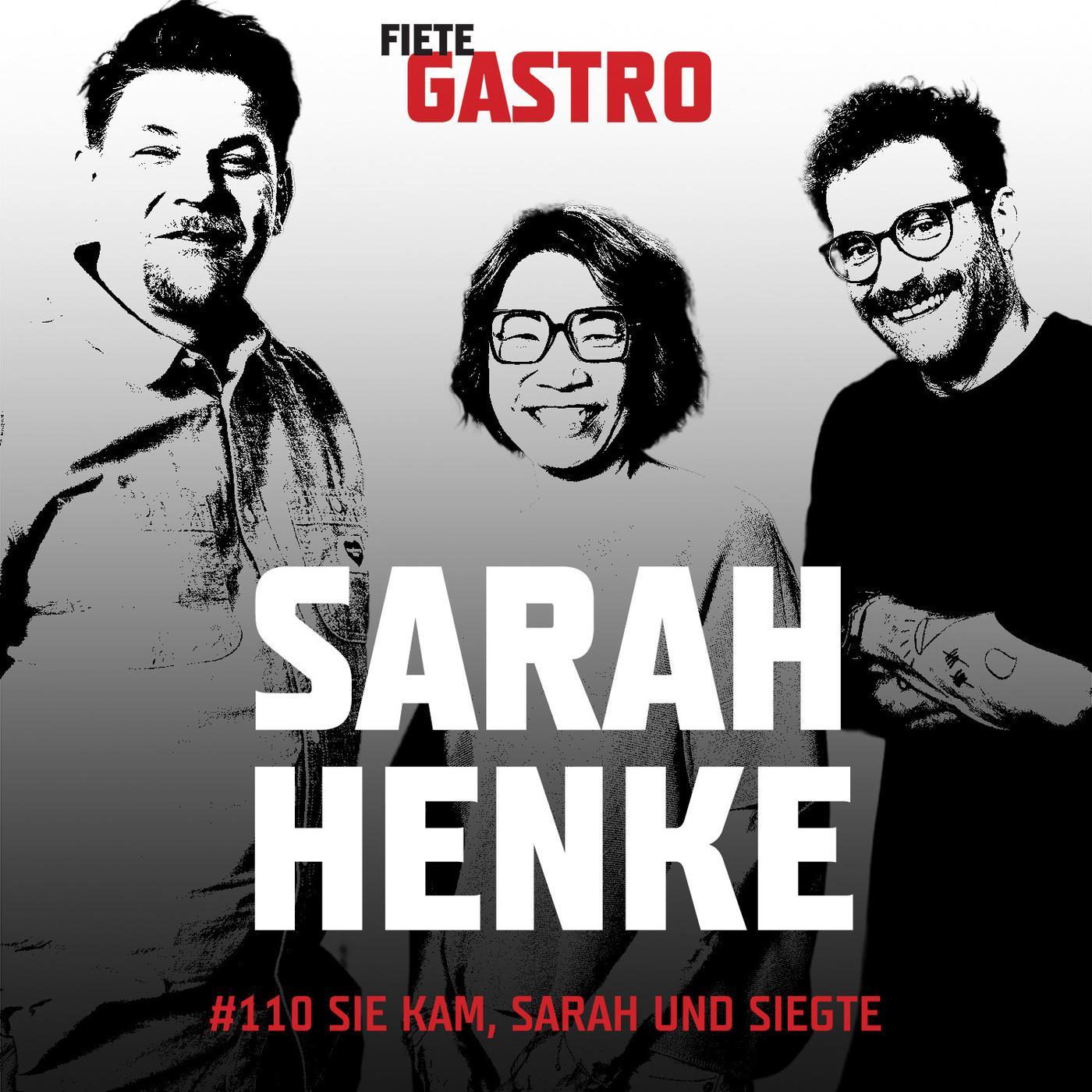 #110 Sie kam, Sarah und siegte - mit Sarah Henke episode artwork