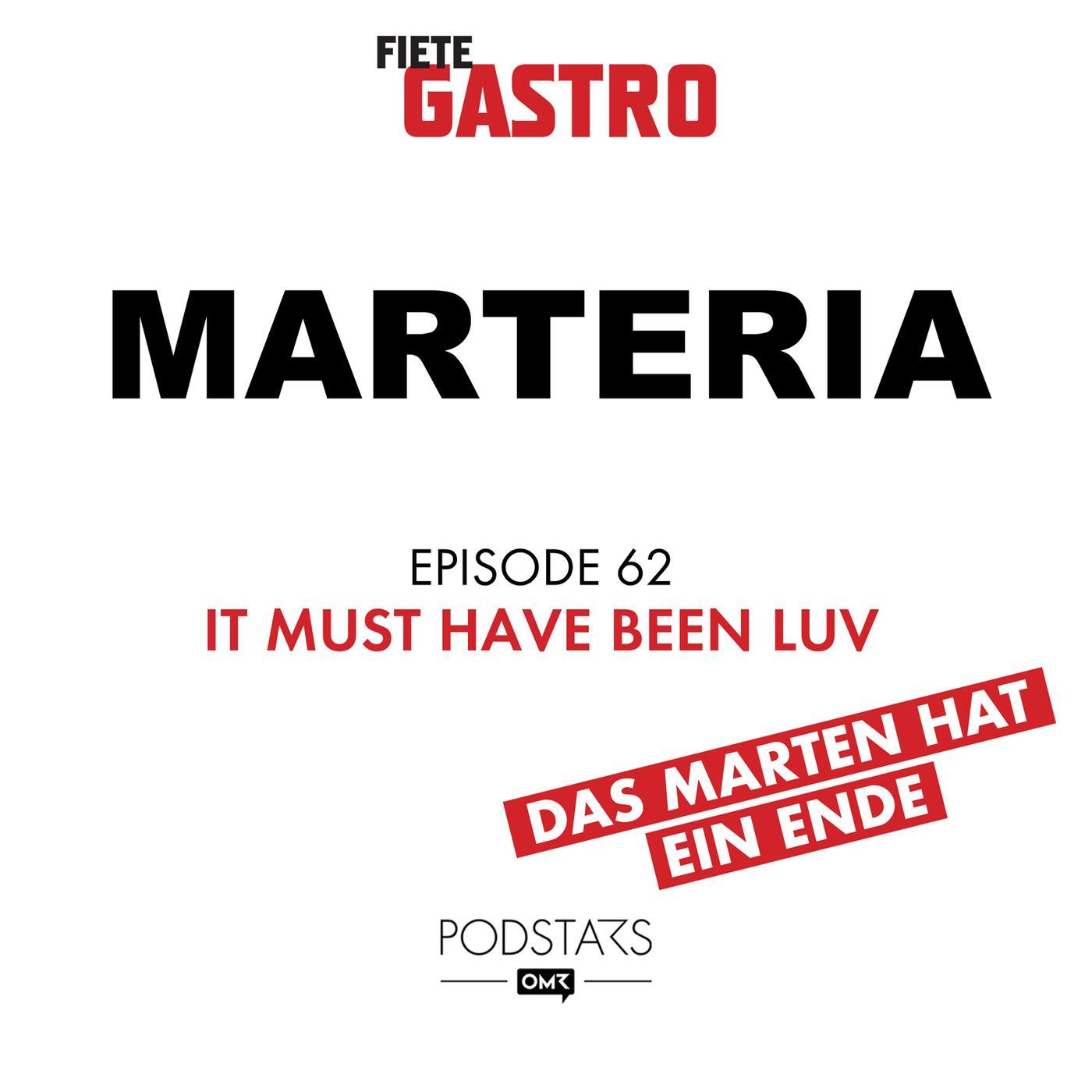 #62 It must have been luv - mit Marteria episode artwork