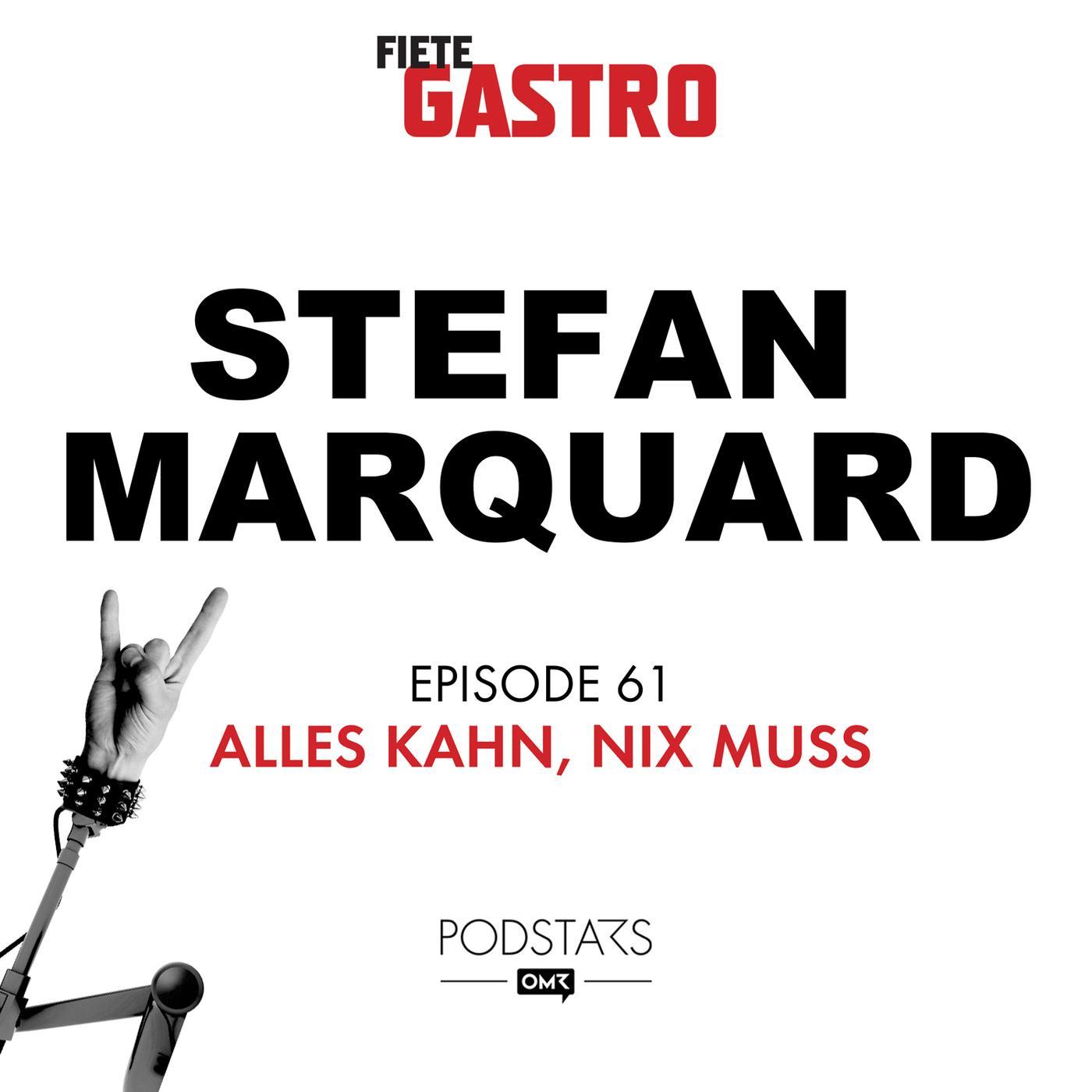 #61 Alles Kahn, nix muss - mit Stefan Marquard episode artwork