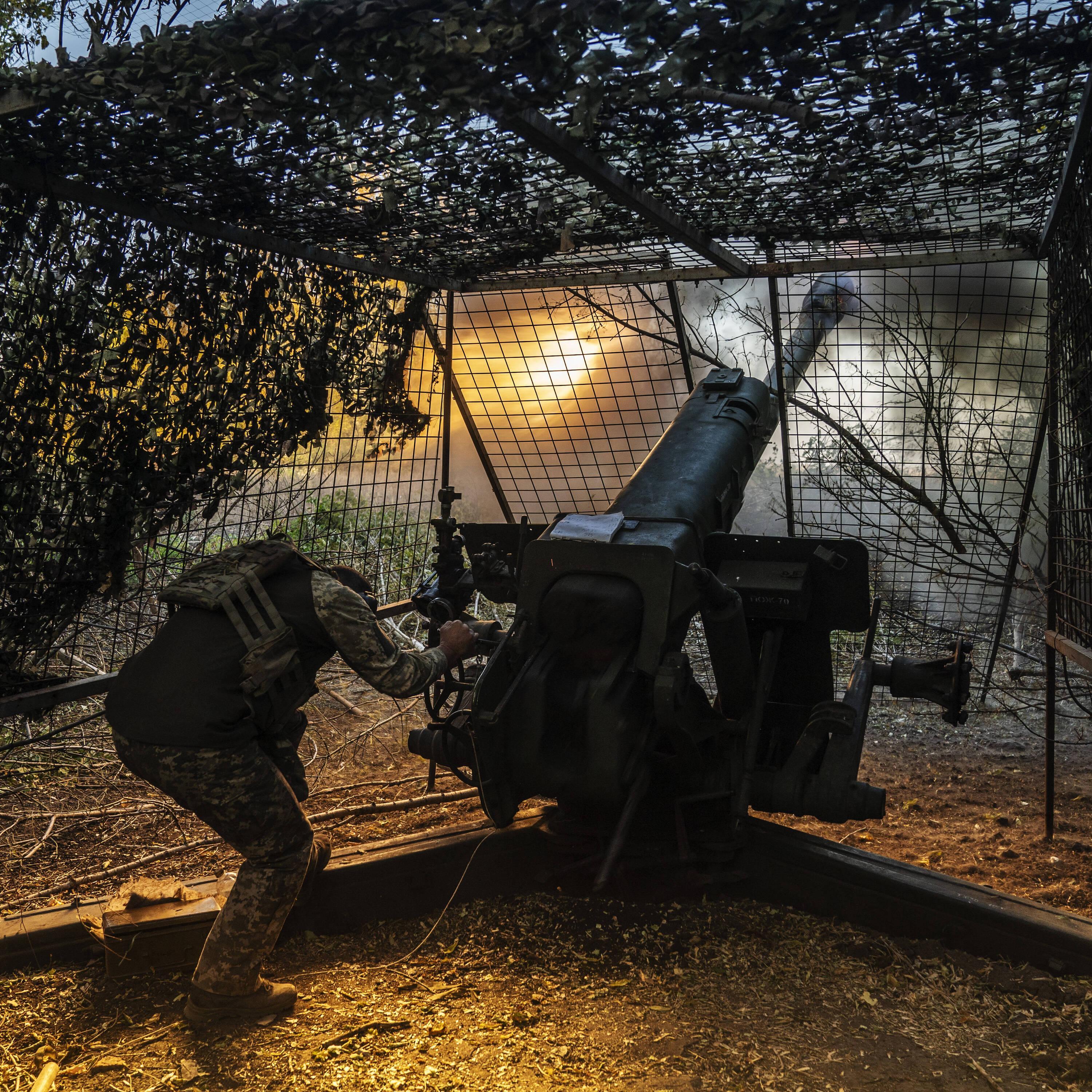 Die ukrainische Front ist eine löchrige Perlenkette