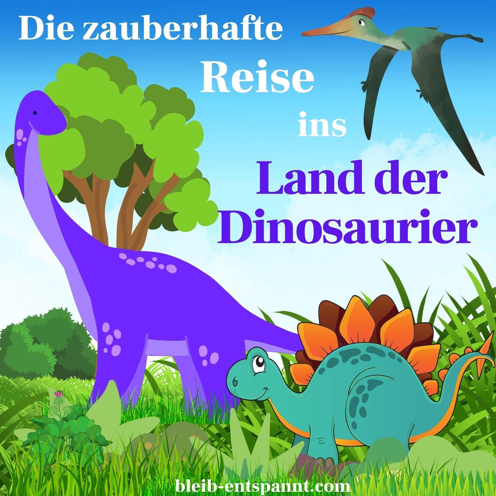 Traumreise für Kinder zum Einschlafen: Die zauberhafte Reise ins Land der Dinosaurier