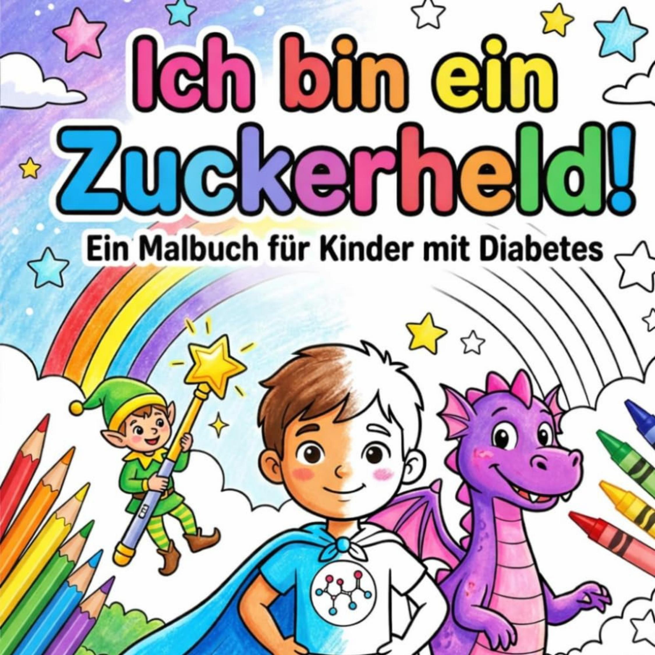 465 - Ein Malbuch für kleine Zuckerhelden: Warum Kinder mit Diabetes mehr Mutmacher brauchen artwork