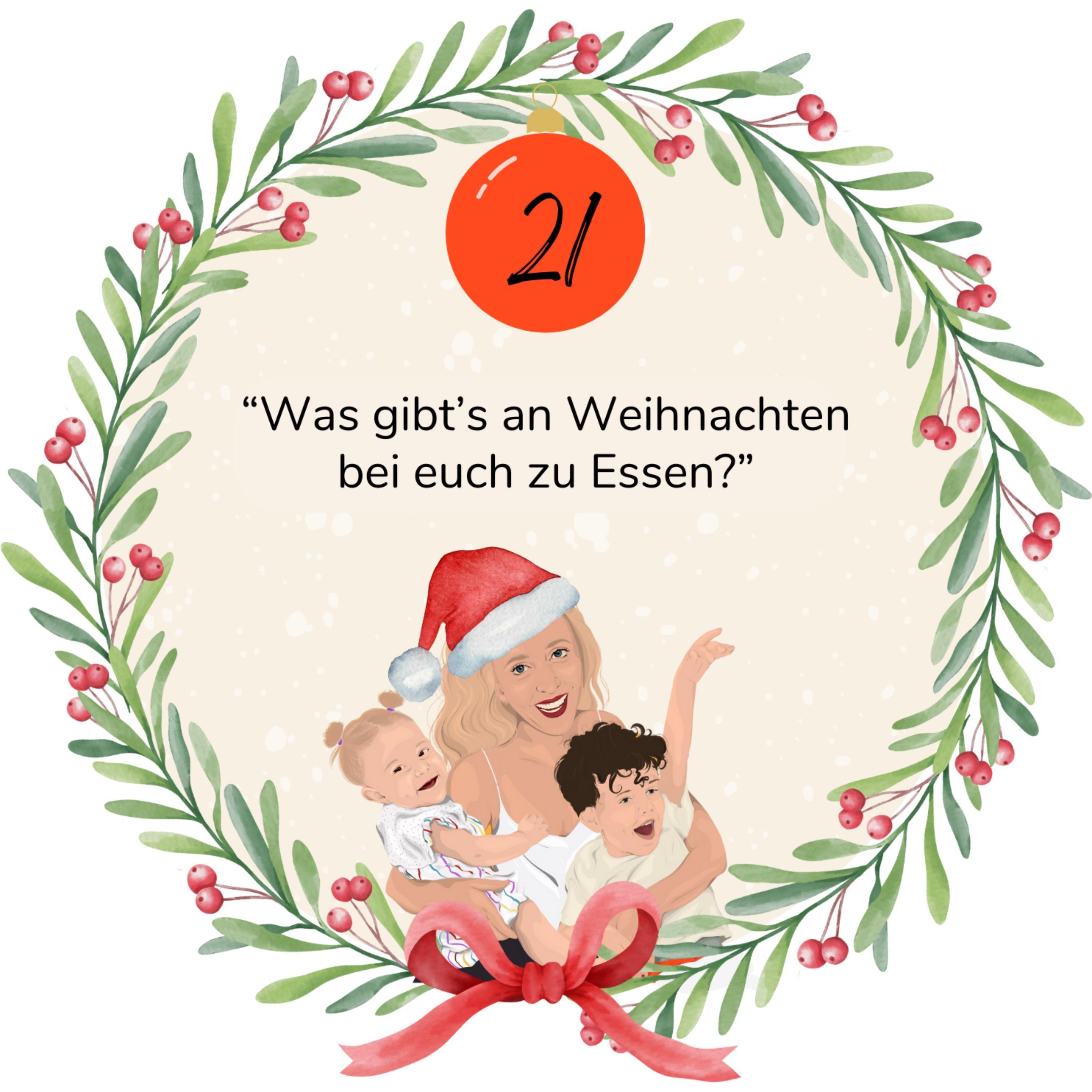 21. Türchen: "Was gibt's bei euch an Weihnachten zu Essen?" episode artwork