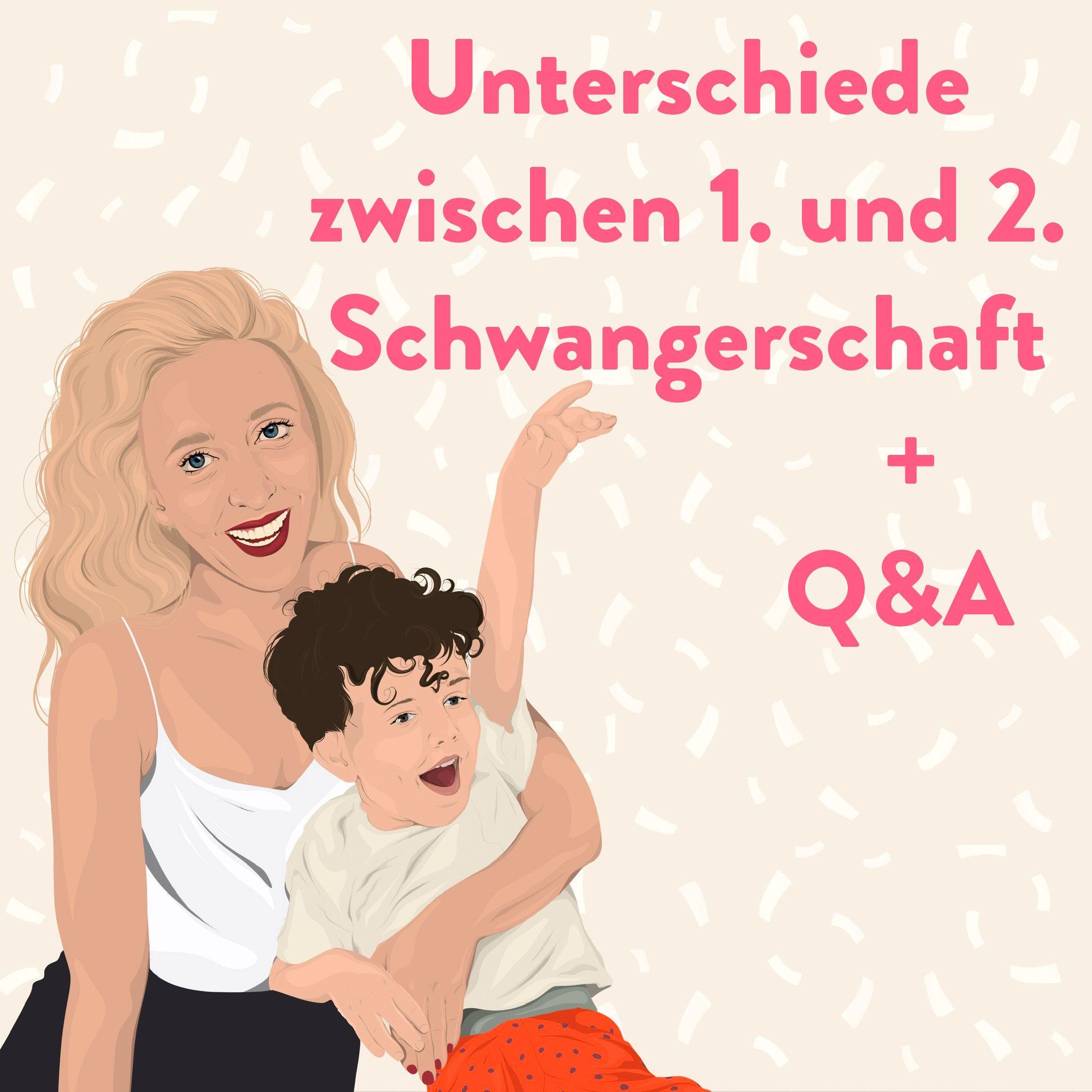 Unterschiede 1. & 2. Schwangerschaft PLUS Q&A zur aktuellen Schwangerschaft episode artwork