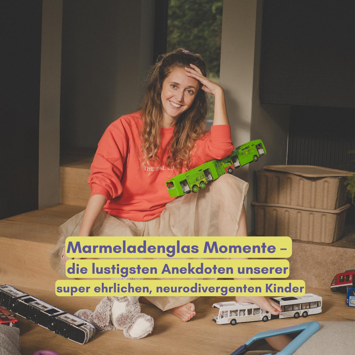 Marmeladenglas-Momente: Die lustigsten Akendoten unserer super ehrlichen, neurodivergenten Kinder episode artwork
