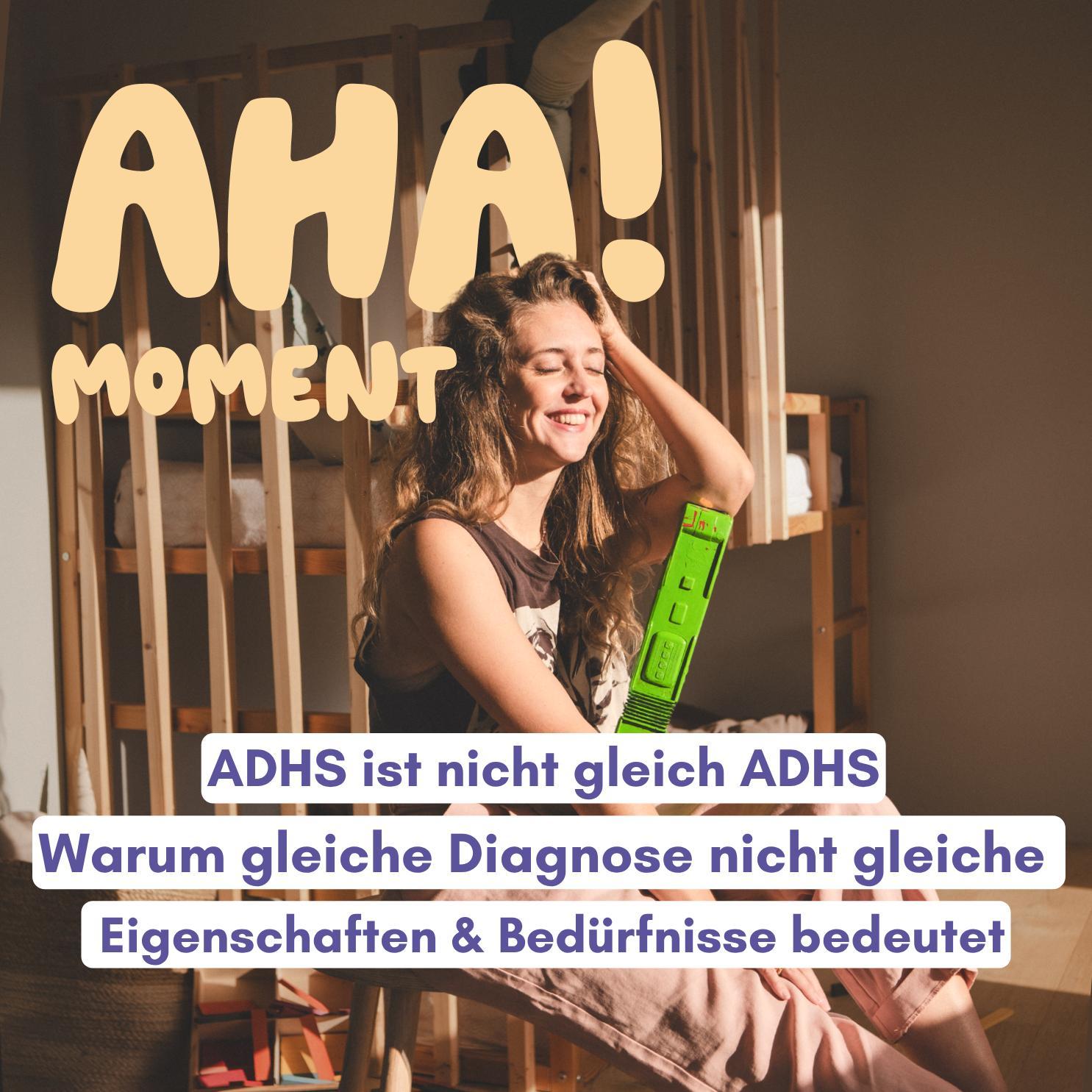 ADHS ist nicht gleich ADHS: Warum gleiche Diagnose nicht gleiche Eigenschaften & Bedürfnisse bedeutet ADHS ist nicht gleich ADHS: Warum gleiche Diagnose nicht gleiche Eigenschaften & Bedürfnisse bedeutet
